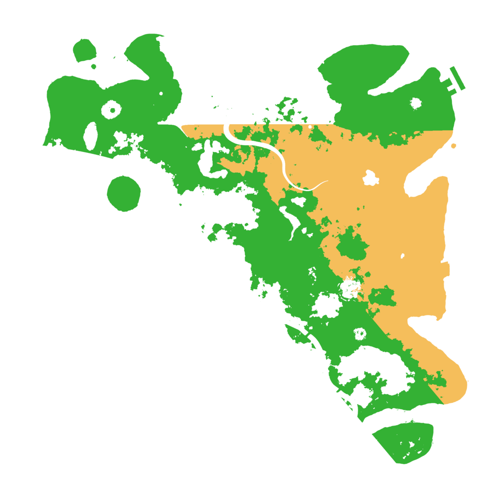 Biome Rust Map: Procedural Map, Size: 4000, Seed: 1700