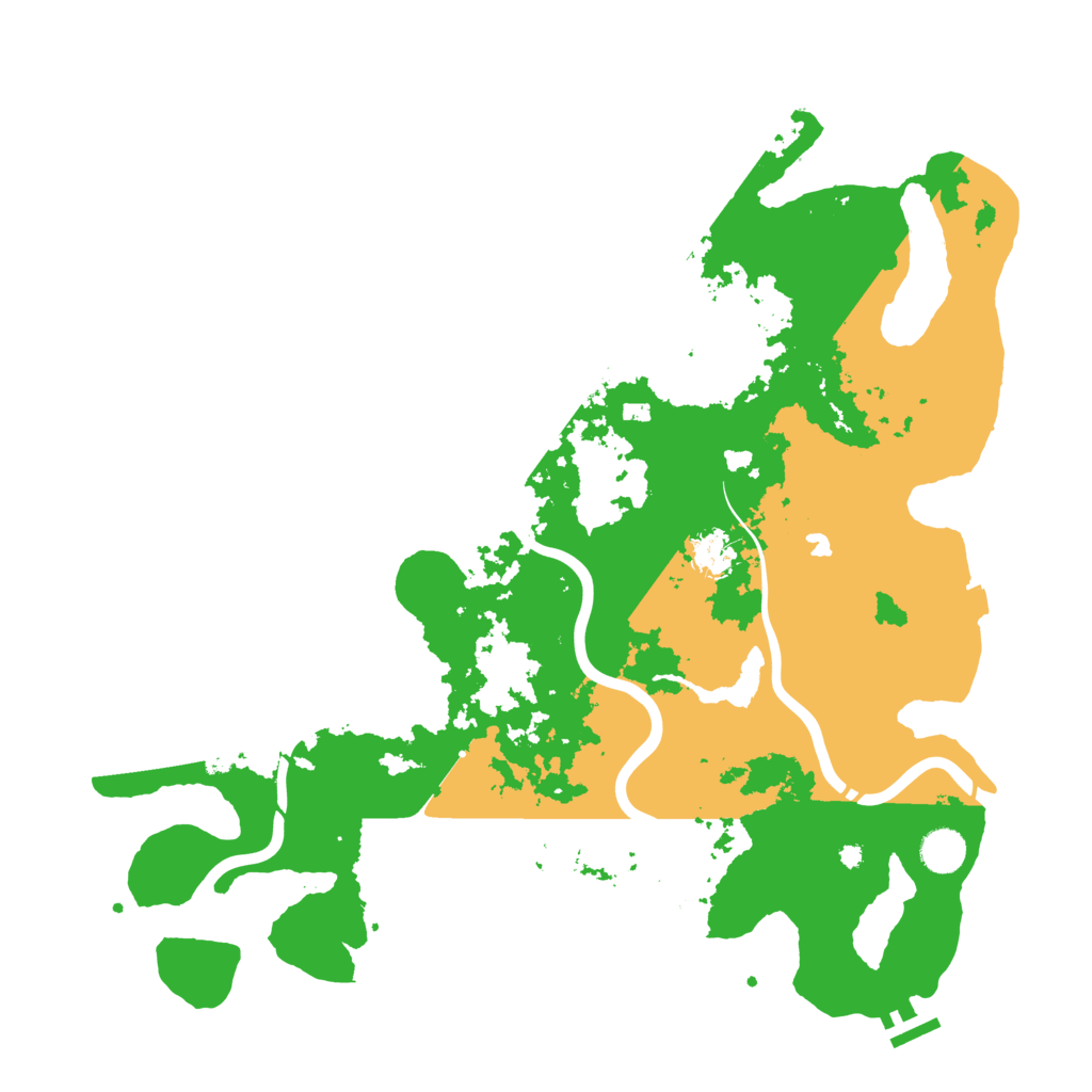 Biome Rust Map: Procedural Map, Size: 4250, Seed: 522321284