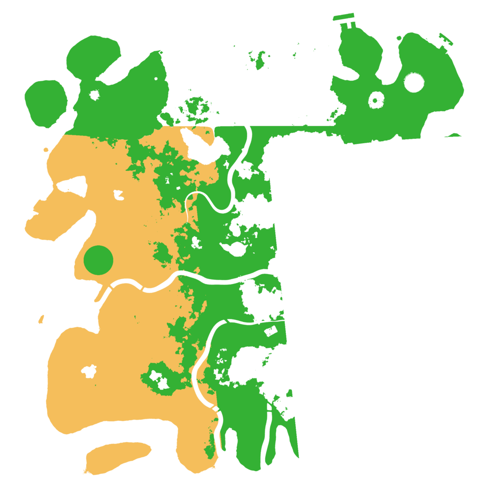 Biome Rust Map: Procedural Map, Size: 4500, Seed: 388497078