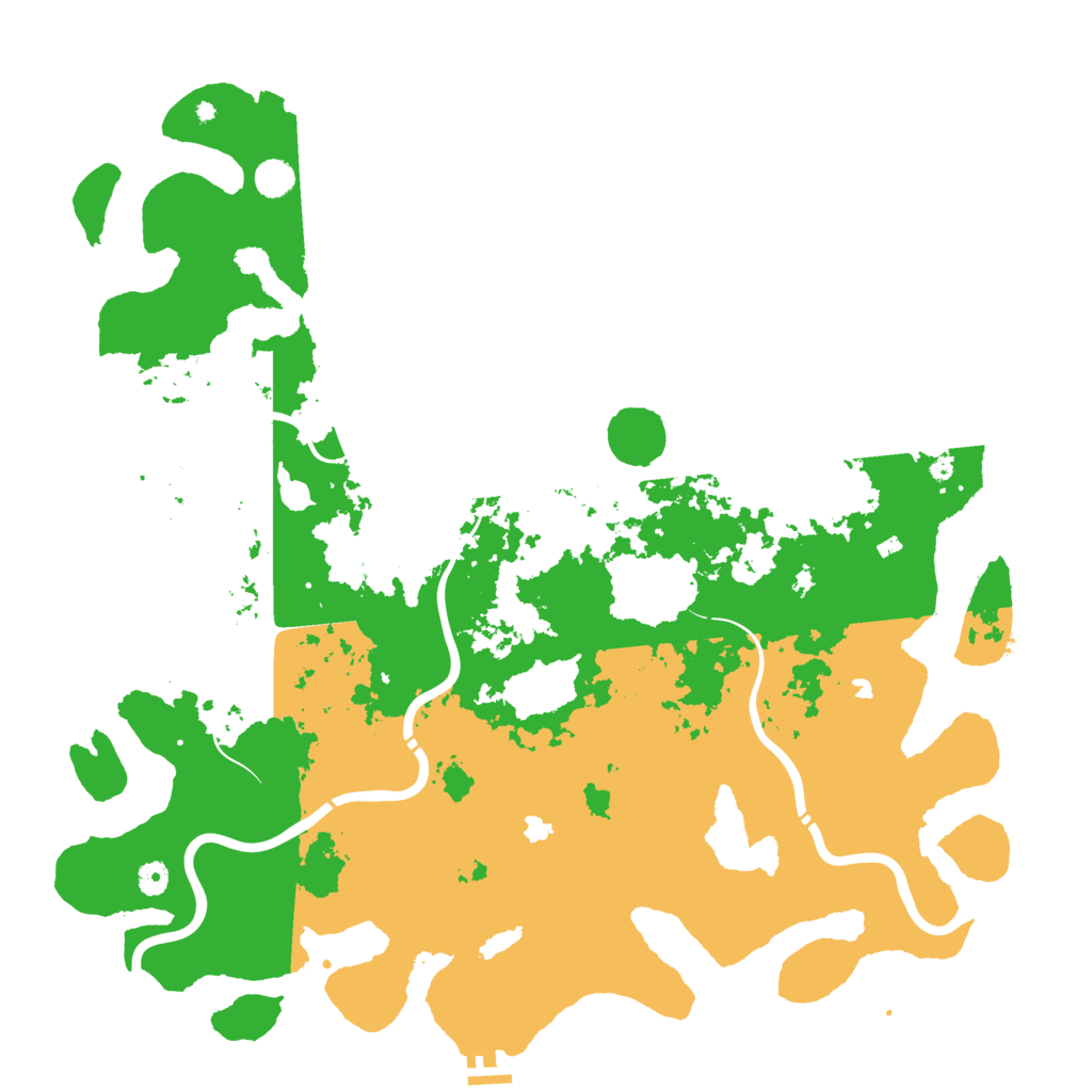 Biome Rust Map: Procedural Map, Size: 5000, Seed: 1683417414