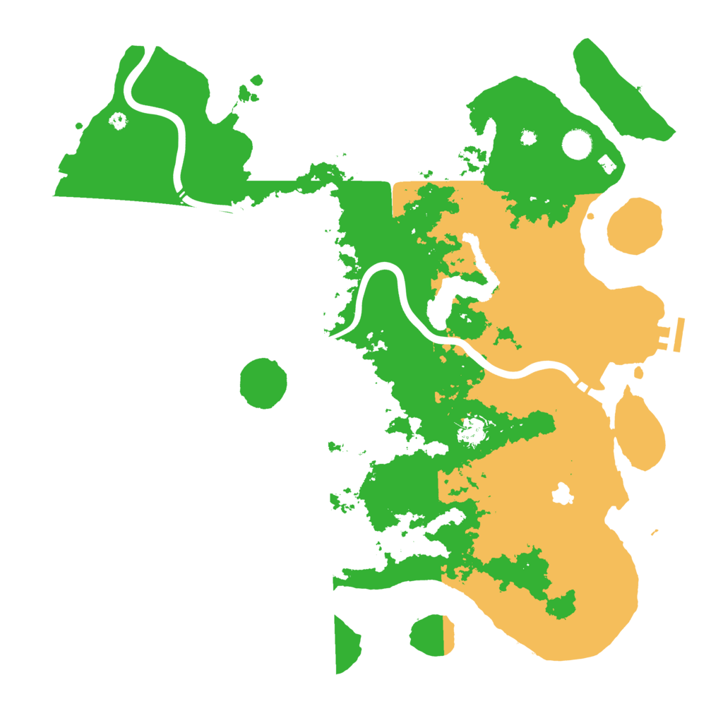 Biome Rust Map: Procedural Map, Size: 4250, Seed: 65422379