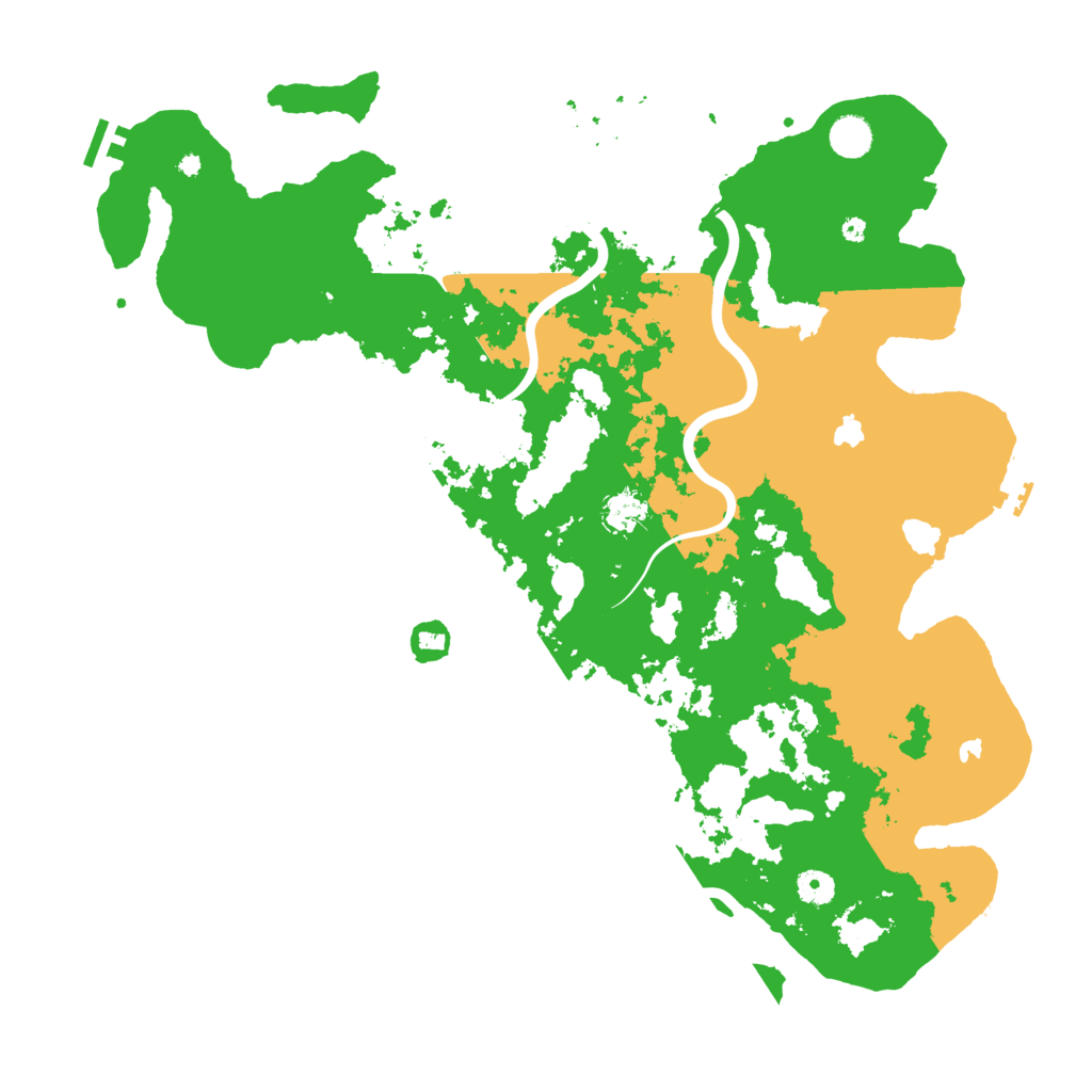 Biome Rust Map: Procedural Map, Size: 4500, Seed: 364379920