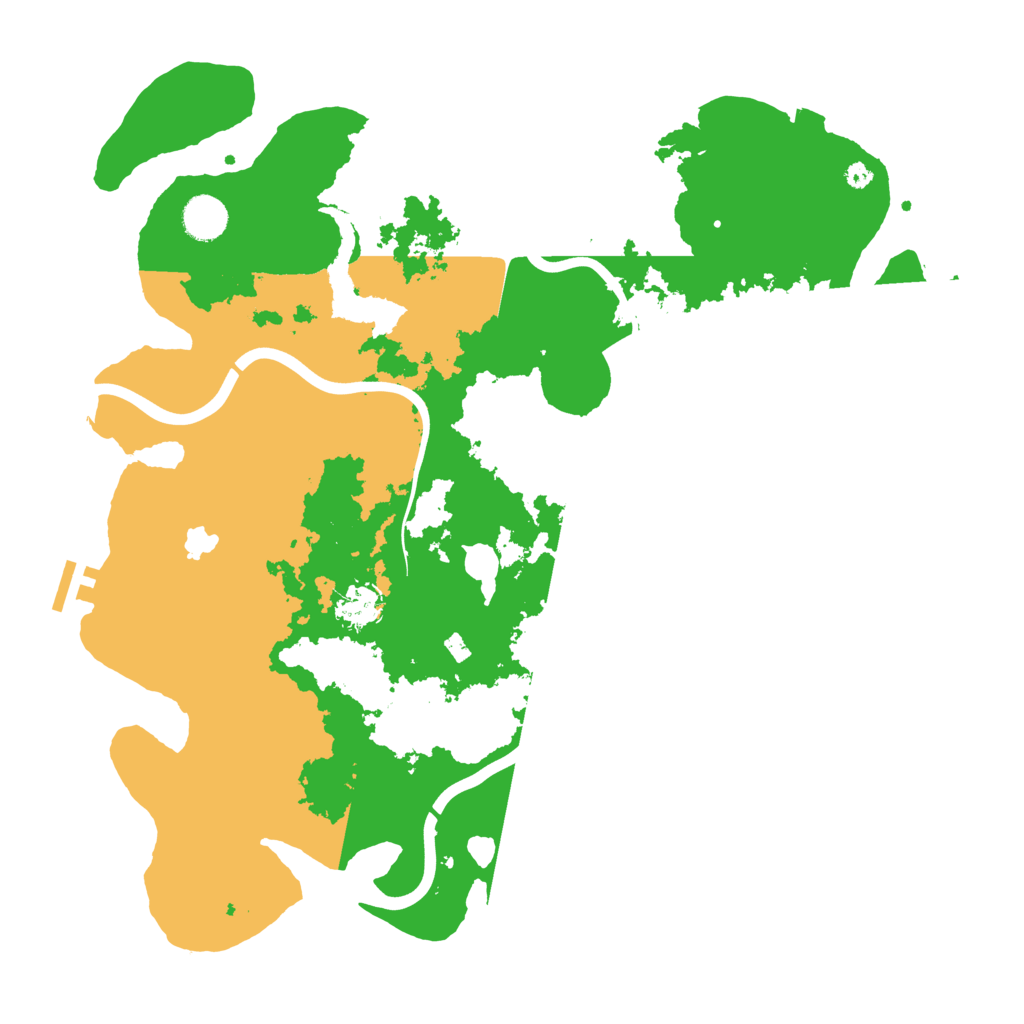 Biome Rust Map: Procedural Map, Size: 4000, Seed: 834143101