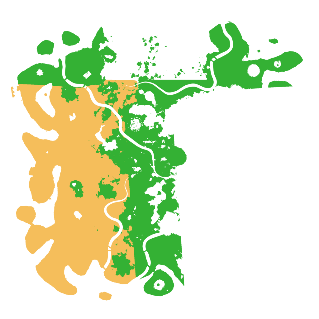 Biome Rust Map: Procedural Map, Size: 4540, Seed: 42528
