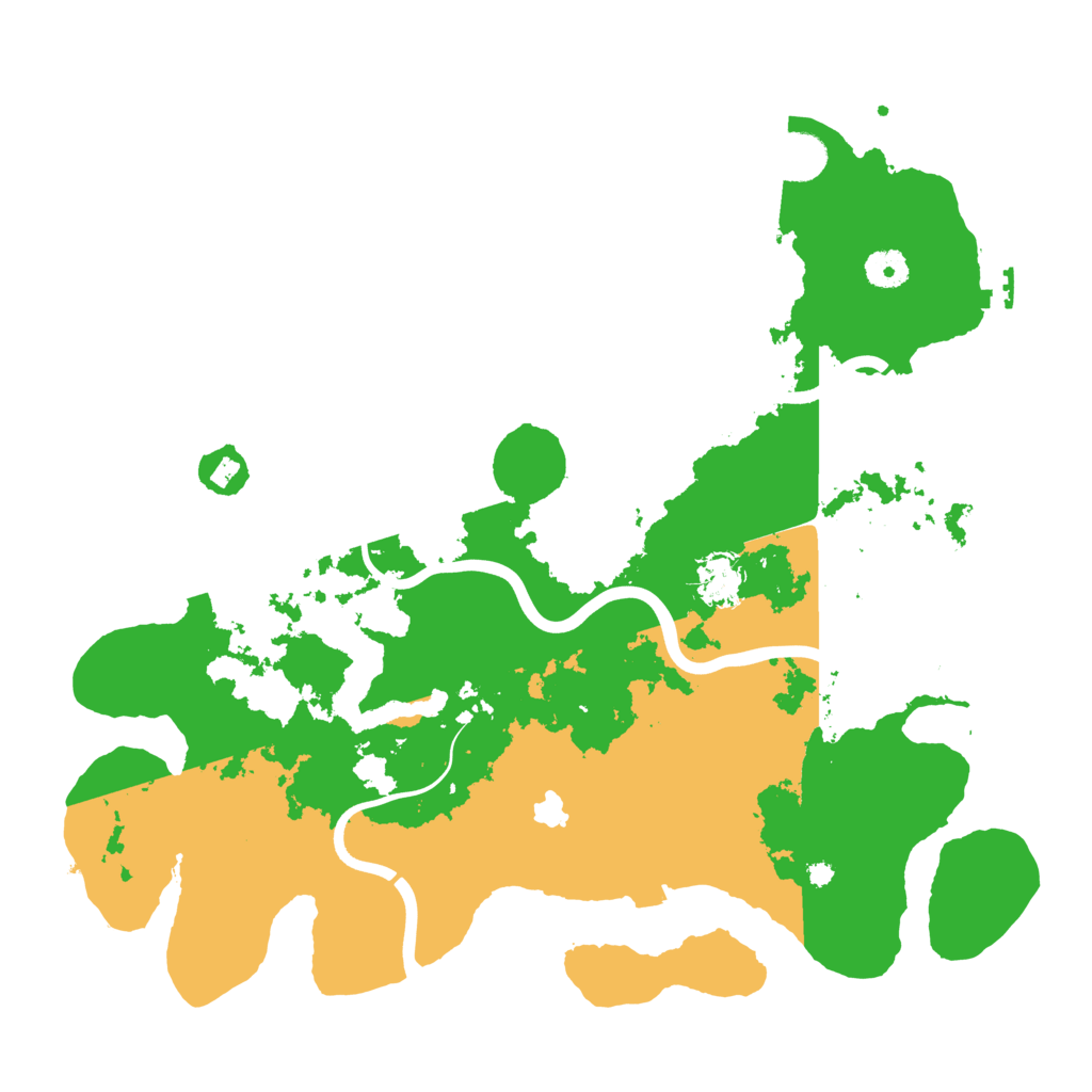 Biome Rust Map: Procedural Map, Size: 4000, Seed: 818765889