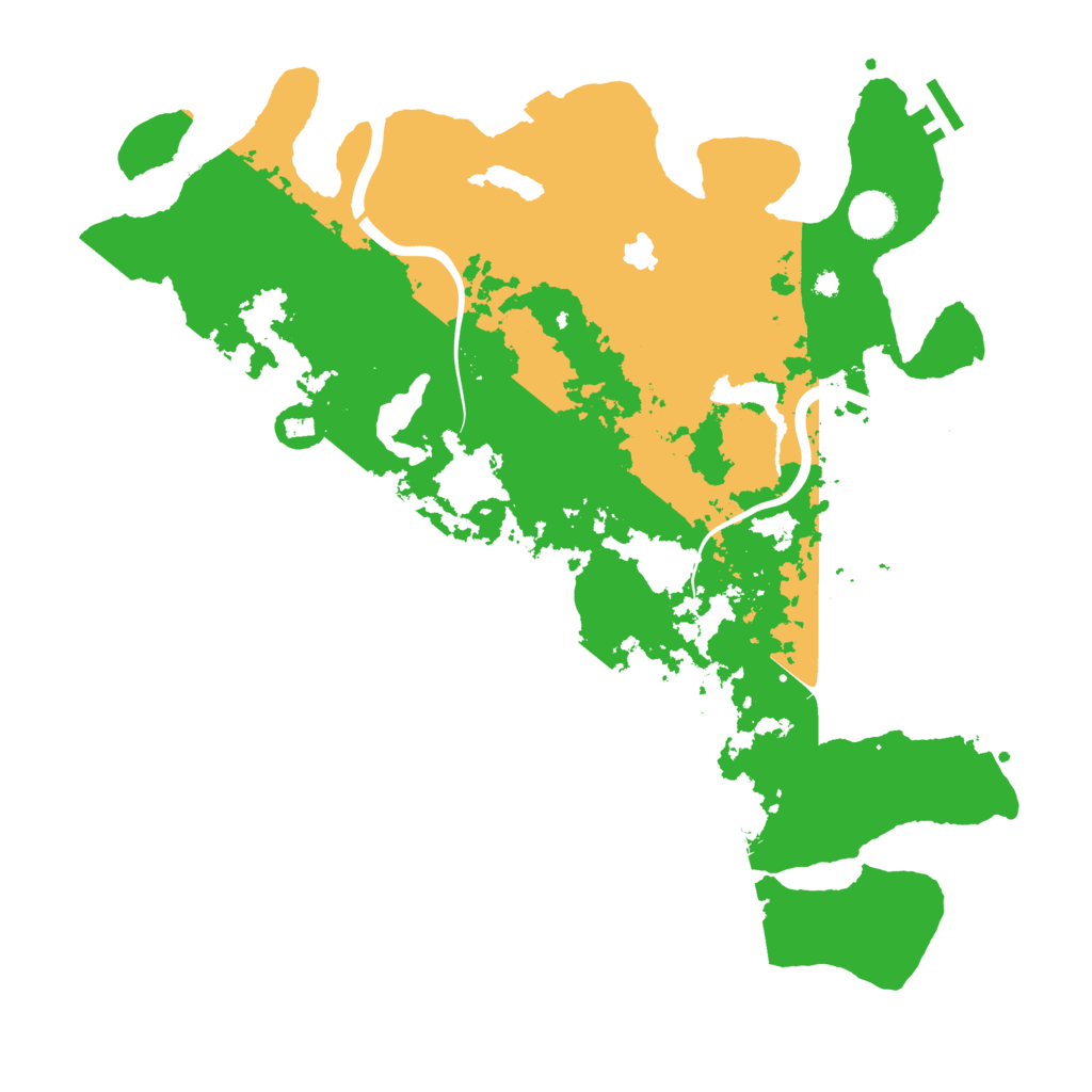 Biome Rust Map: Procedural Map, Size: 4000, Seed: 885130378