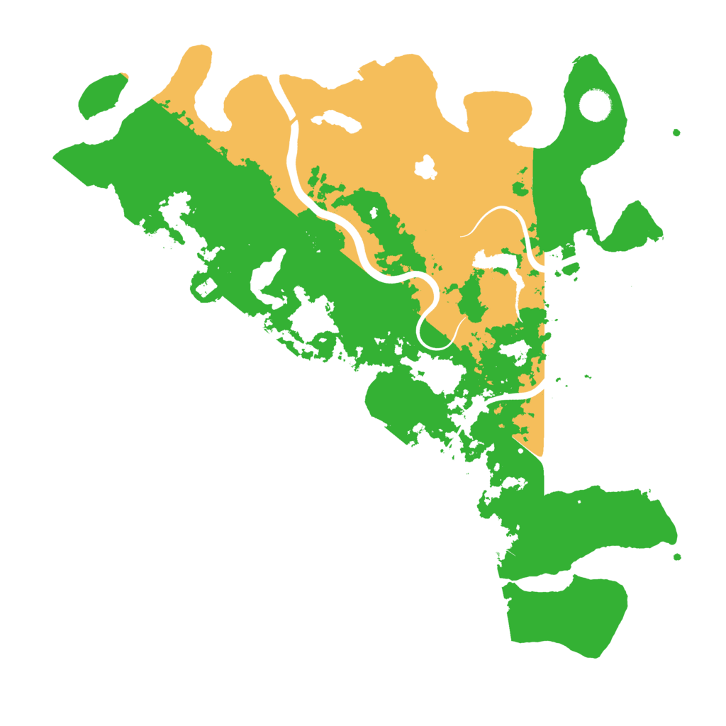 Biome Rust Map: Procedural Map, Size: 4000, Seed: 885130378