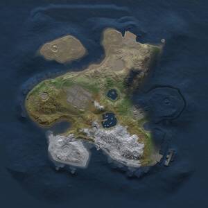 Thumbnail Rust Map: Procedural Map, Size: 2000, Seed: 456234, 5 Monuments