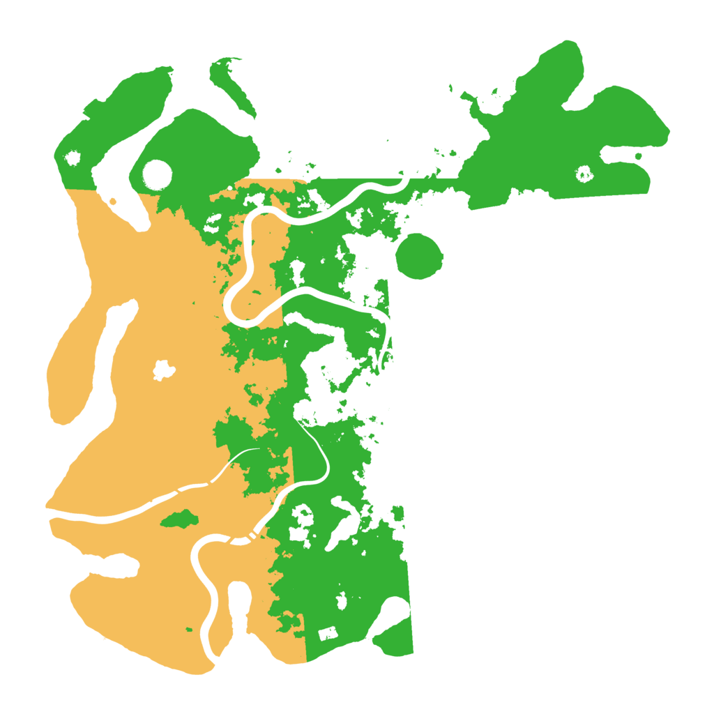 Biome Rust Map: Procedural Map, Size: 4250, Seed: 777846660