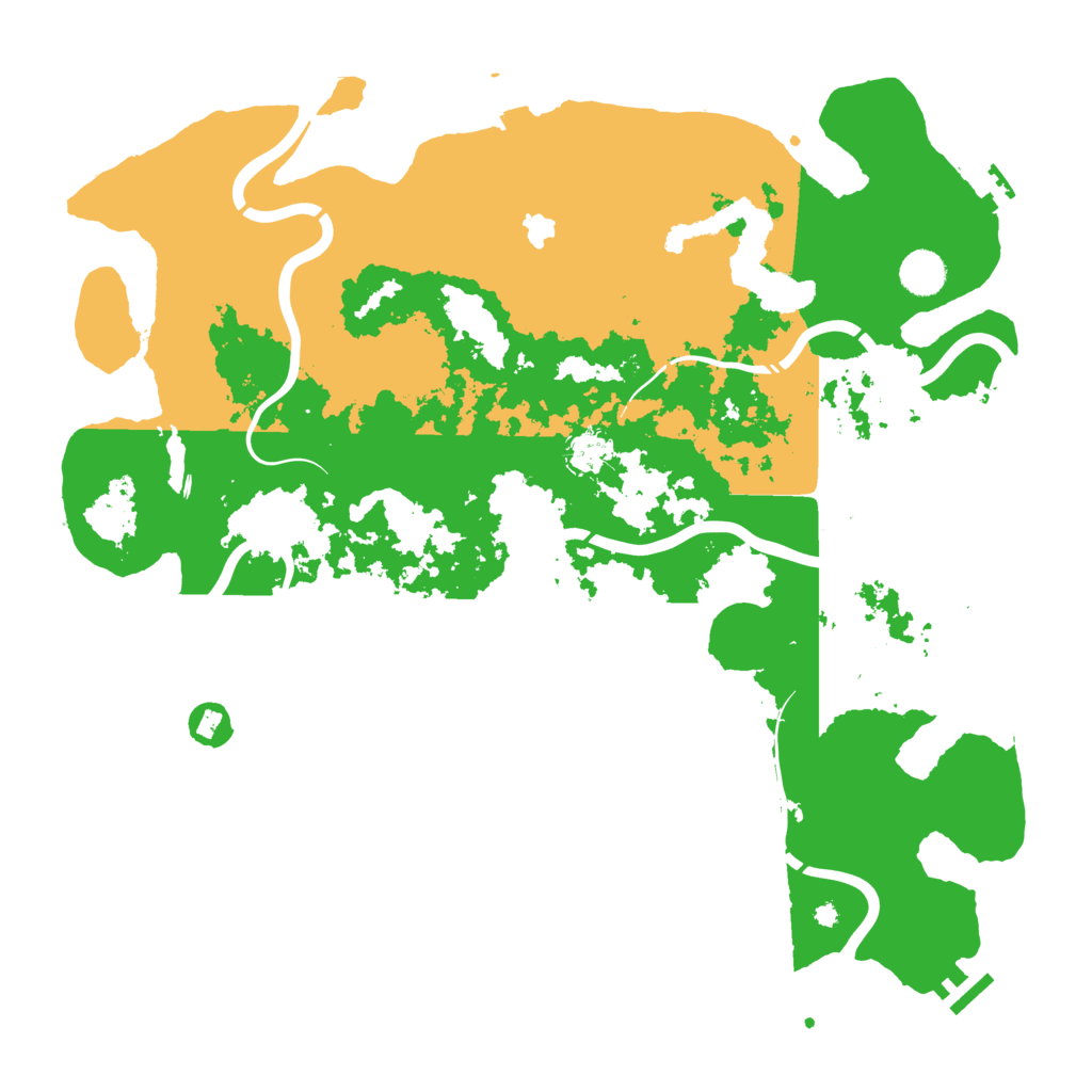 Biome Rust Map: Procedural Map, Size: 4250, Seed: 827314568