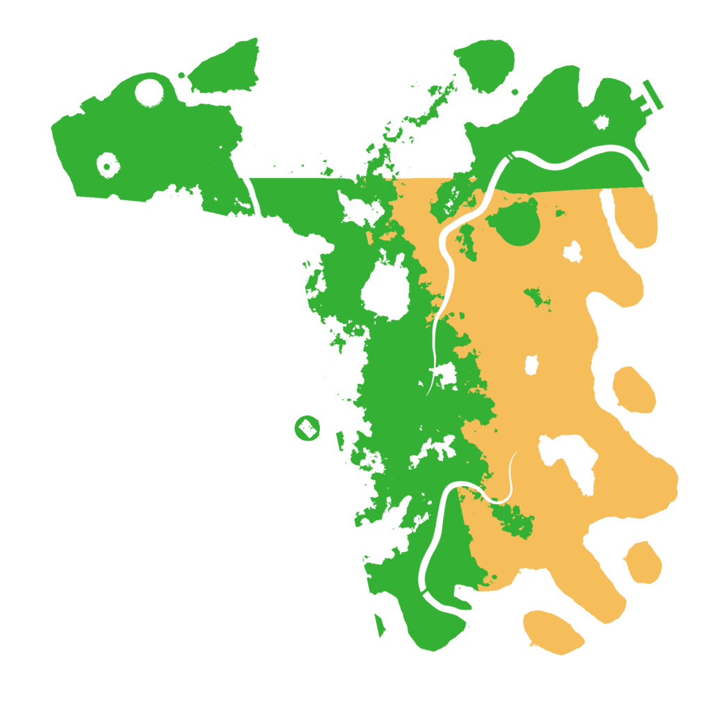 Biome Rust Map: Procedural Map, Size: 4500, Seed: 684028403