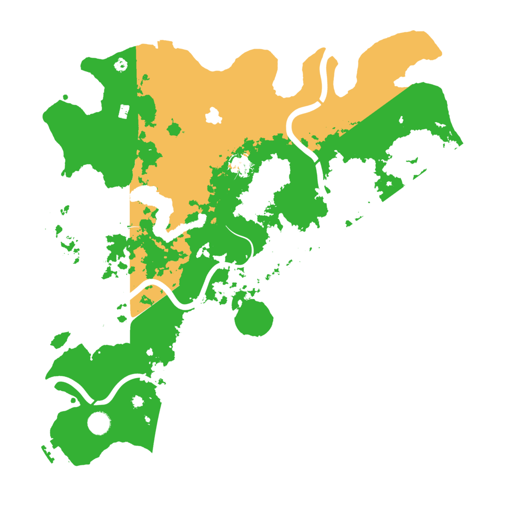 Biome Rust Map: Procedural Map, Size: 4000, Seed: 999087070
