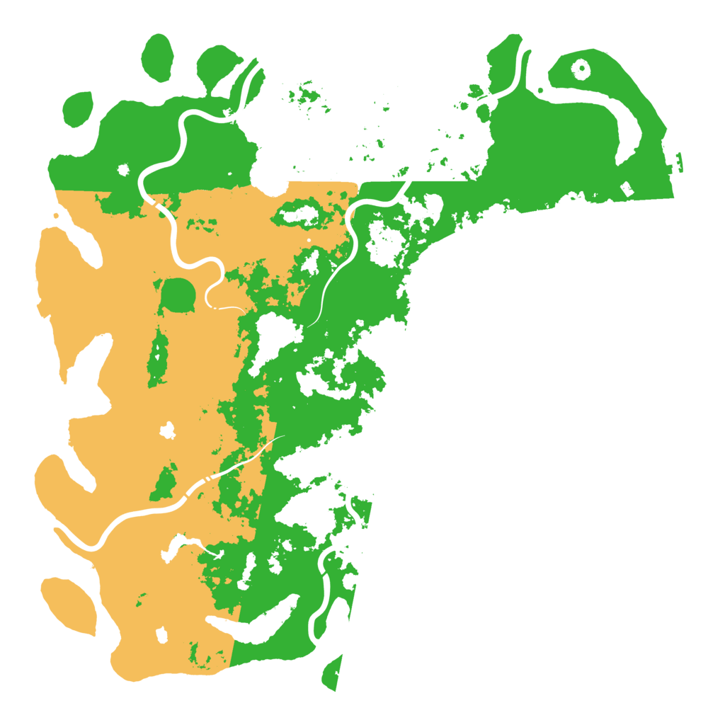 Biome Rust Map: Procedural Map, Size: 5500, Seed: 557976737