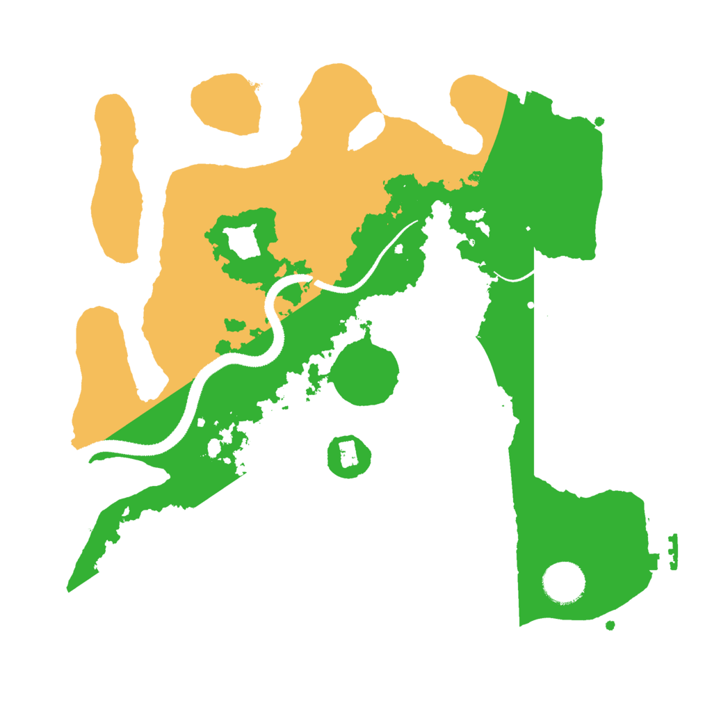 Biome Rust Map: Procedural Map, Size: 3000, Seed: 717072314