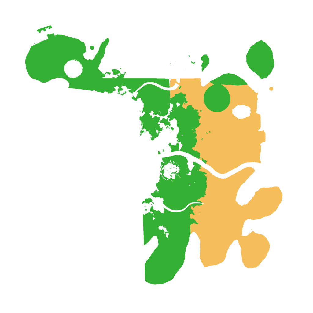Biome Rust Map: Procedural Map, Size: 3150, Seed: 1752310776