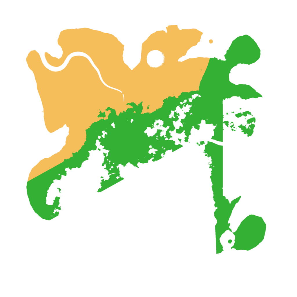 Biome Rust Map: Procedural Map, Size: 3000, Seed: 1743722862