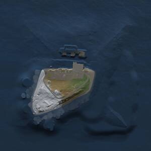 Thumbnail Rust Map: Procedural Map, Size: 1000, Seed: 1835351897, 2 Monuments