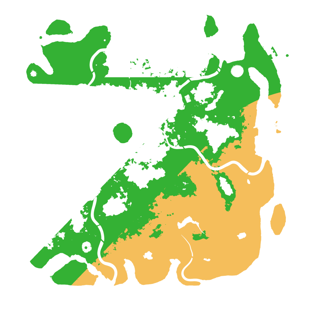 Biome Rust Map: Procedural Map, Size: 4500, Seed: 67212405