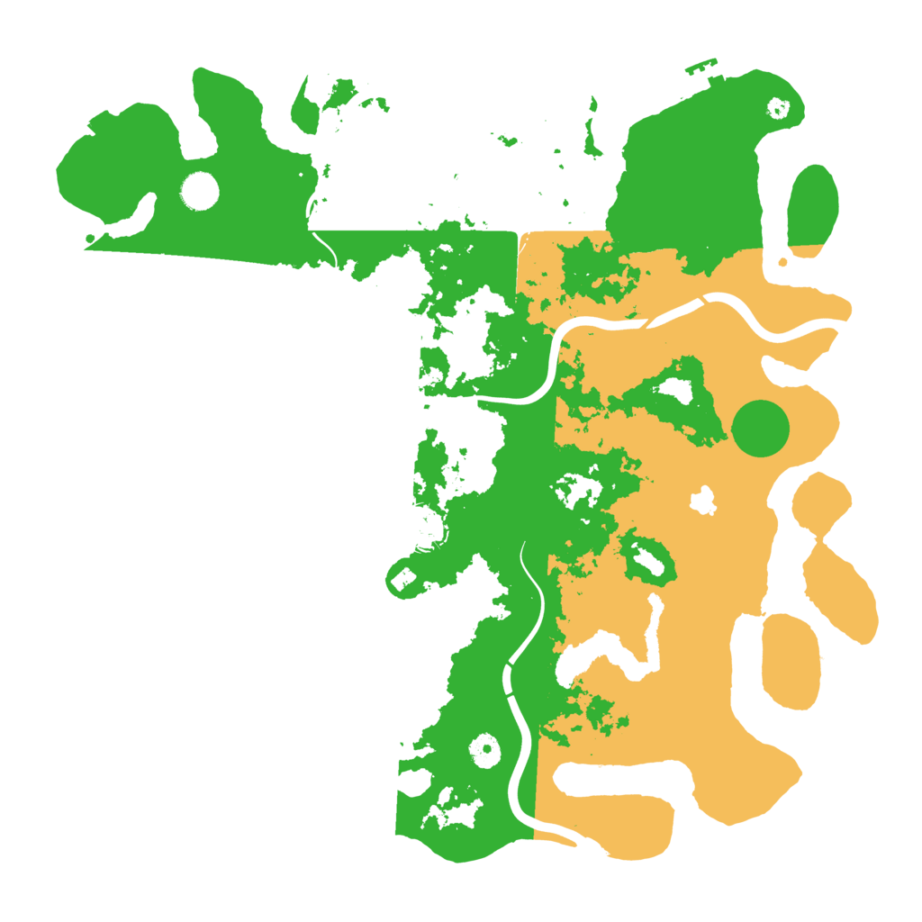 Biome Rust Map: Procedural Map, Size: 4250, Seed: 1110610202