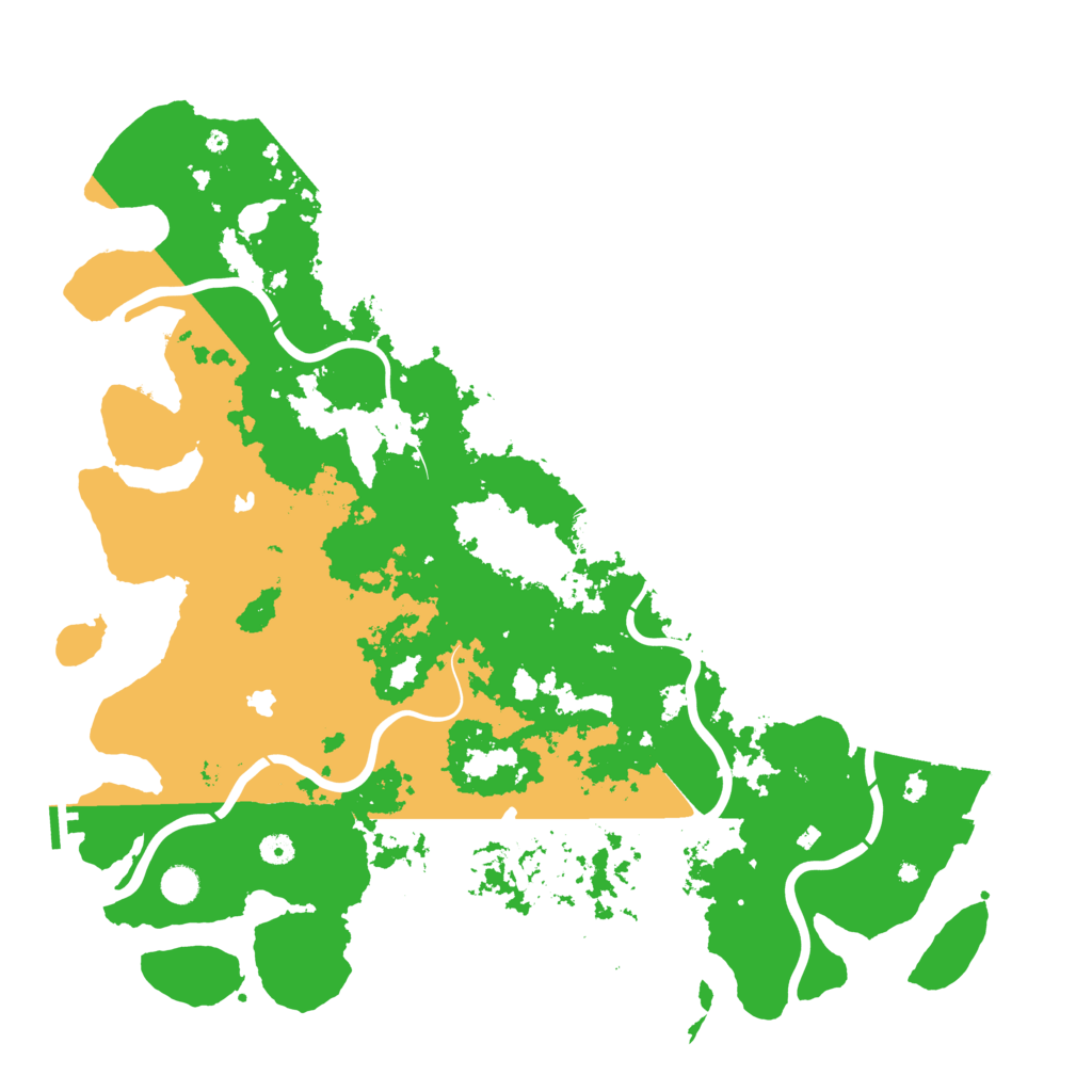 Biome Rust Map: Procedural Map, Size: 5000, Seed: 261805957
