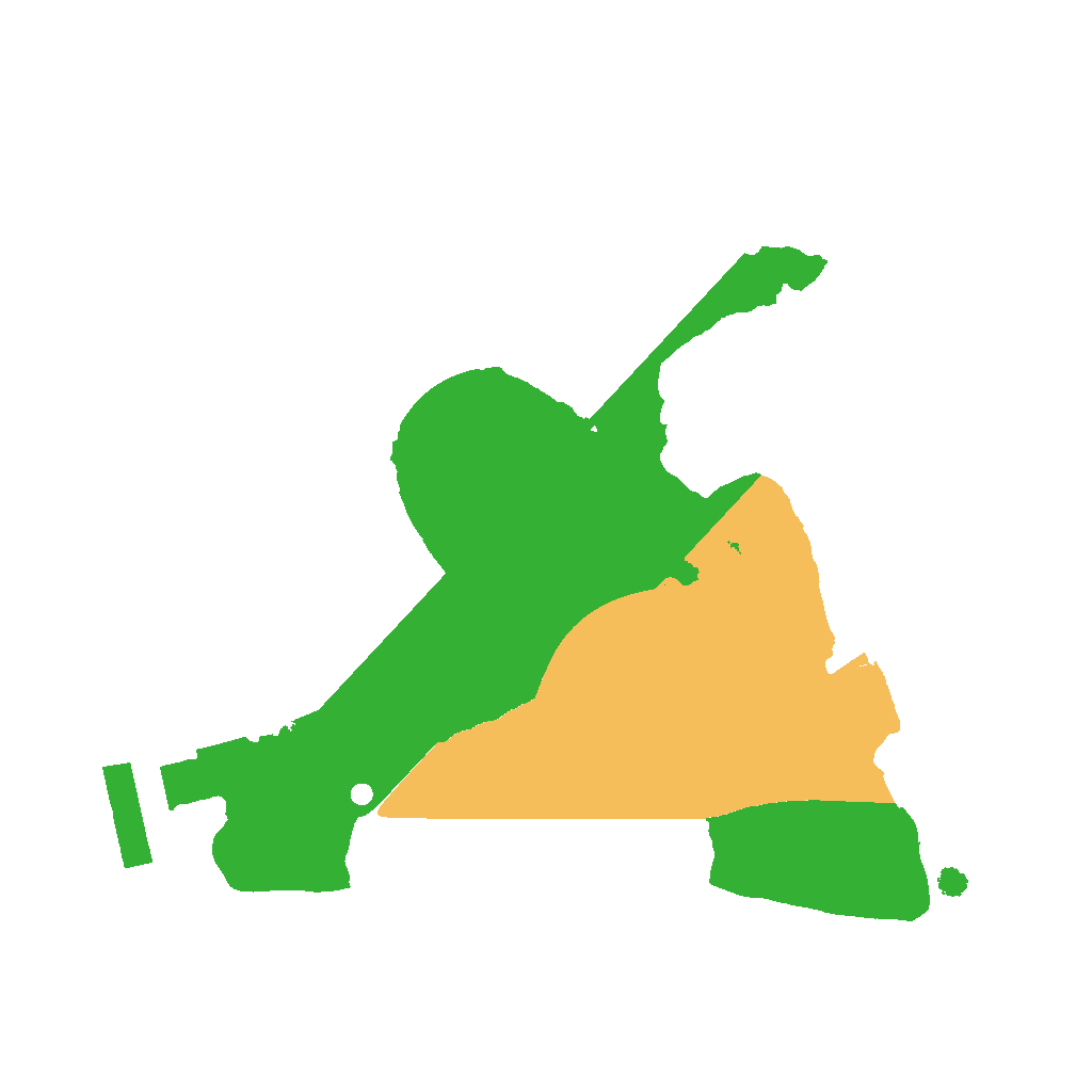 Biome Rust Map: Procedural Map, Size: 1500, Seed: 645674