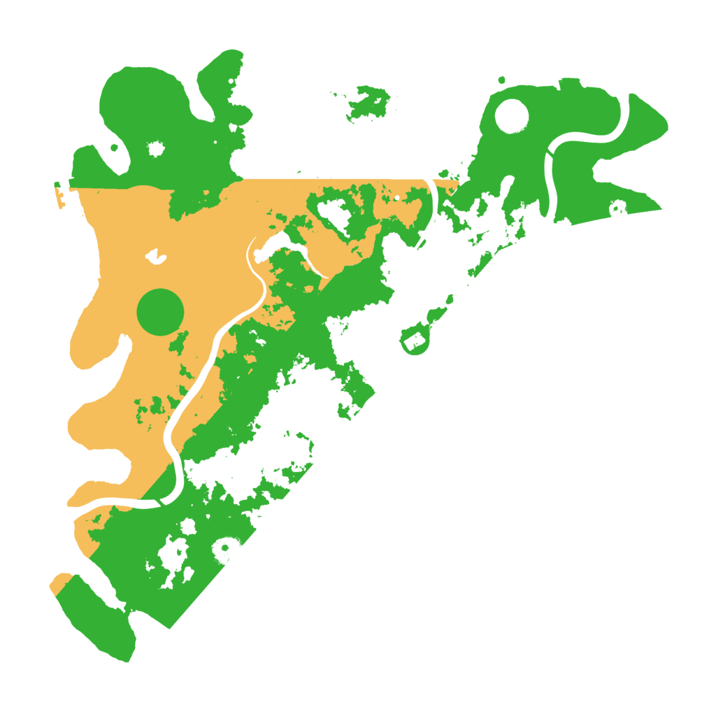 Biome Rust Map: Procedural Map, Size: 4000, Seed: 24784903