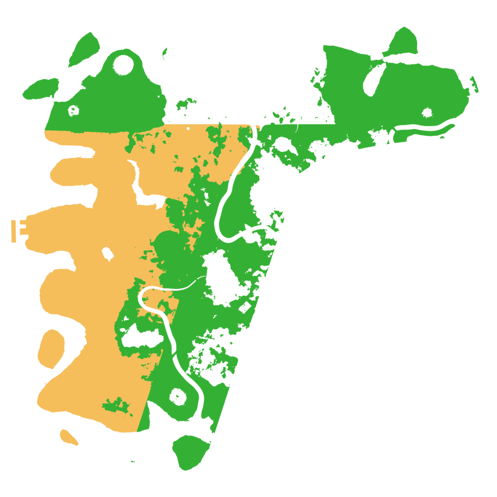 Biome Rust Map: Procedural Map, Size: 4499, Seed: 1328370240