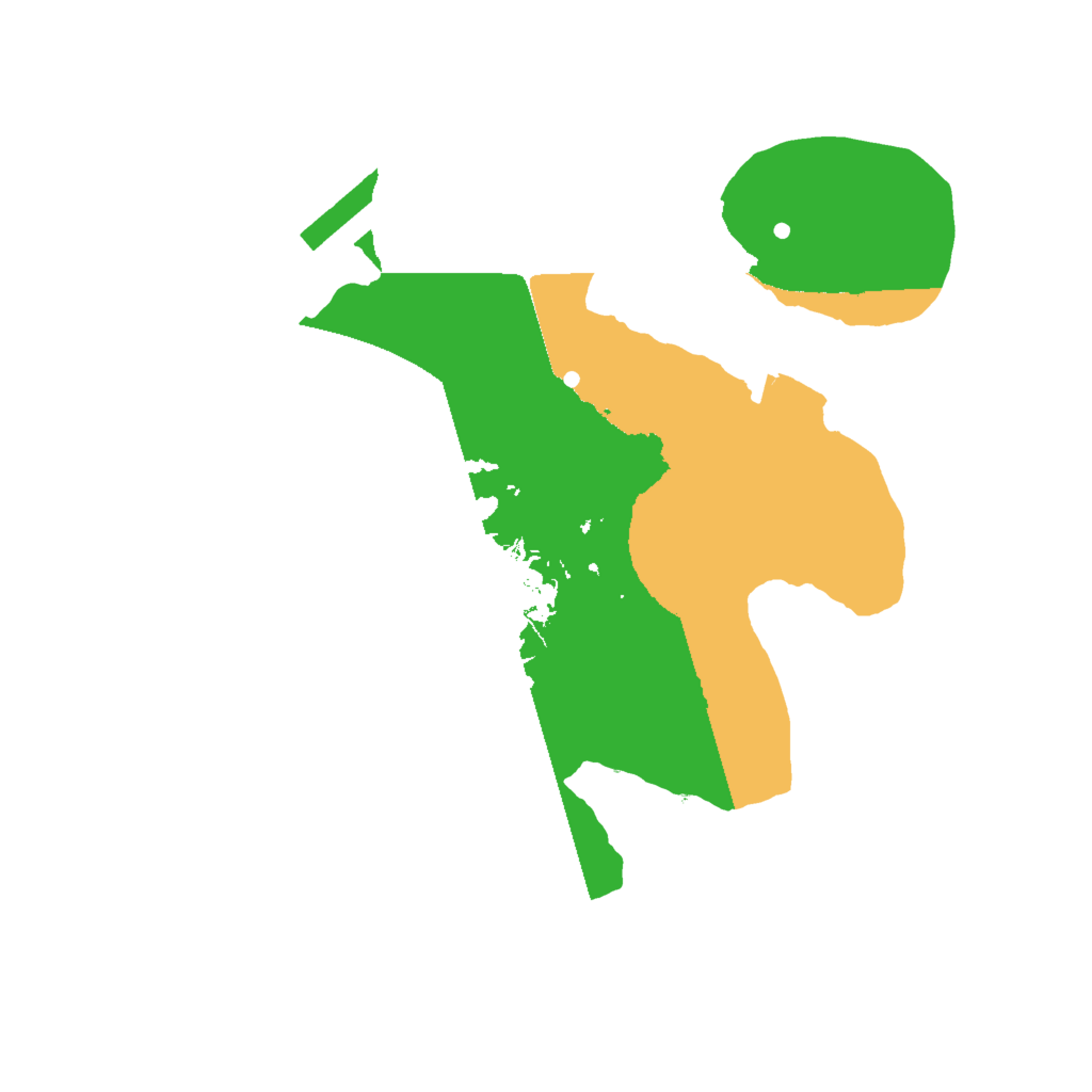 Biome Rust Map: Procedural Map, Size: 2000, Seed: 333665475