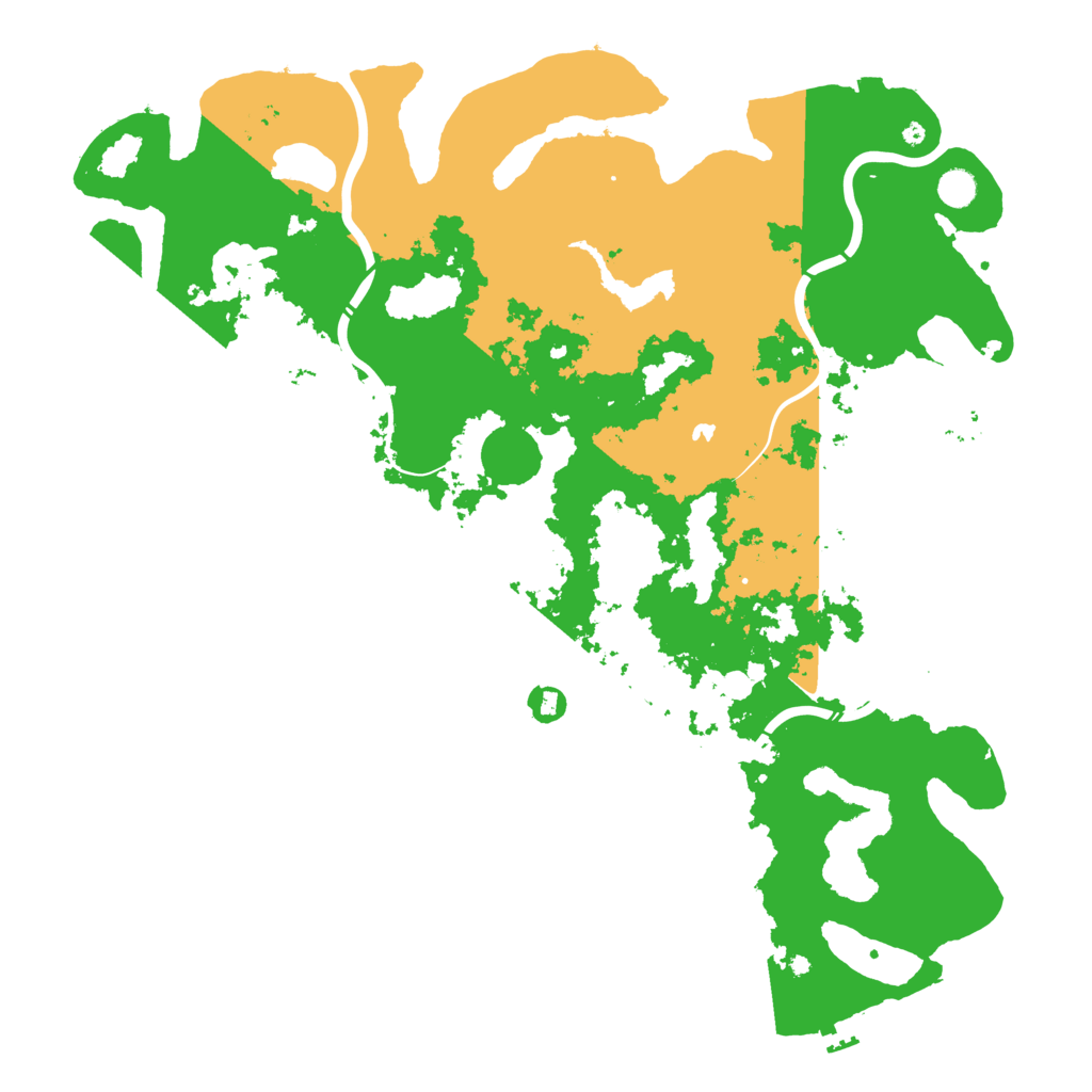 Biome Rust Map: Procedural Map, Size: 5000, Seed: 1801452462