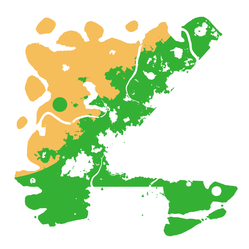 Biome Rust Map: Procedural Map, Size: 4500, Seed: 1710168455