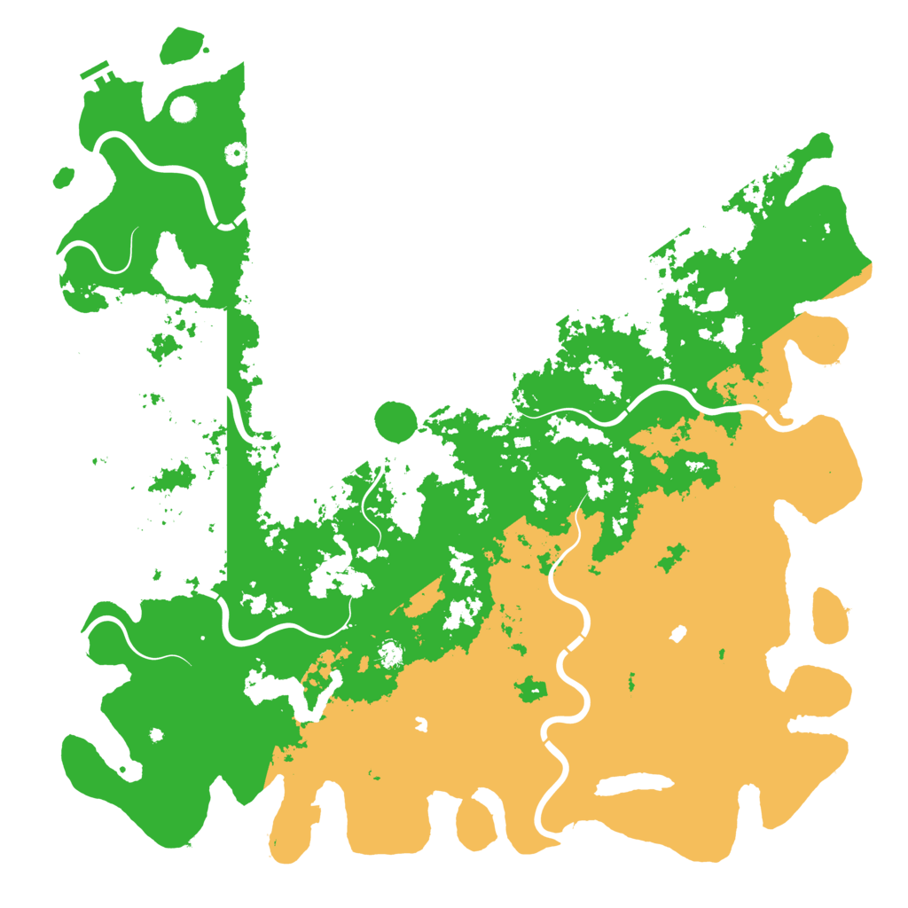 Biome Rust Map: Procedural Map, Size: 6000, Seed: 336
