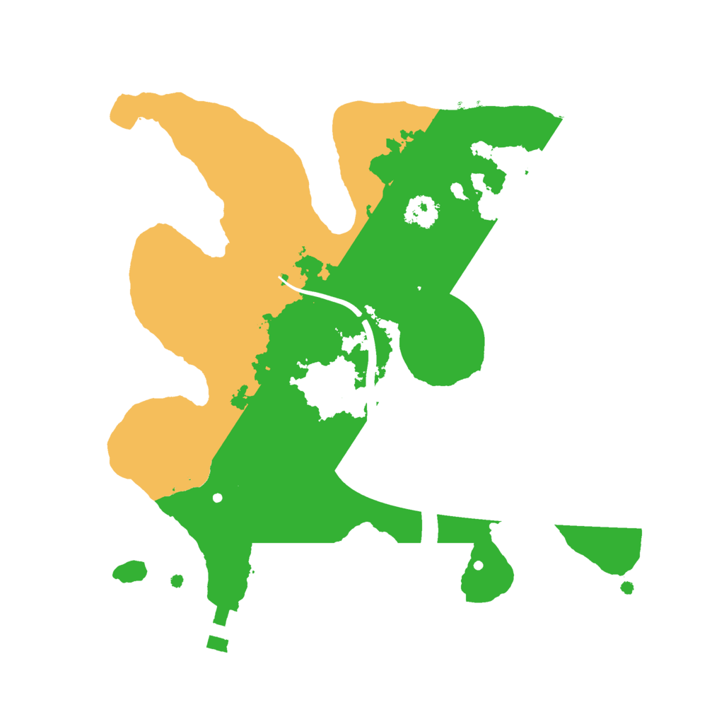 Biome Rust Map: Procedural Map, Size: 2250, Seed: 1428909355