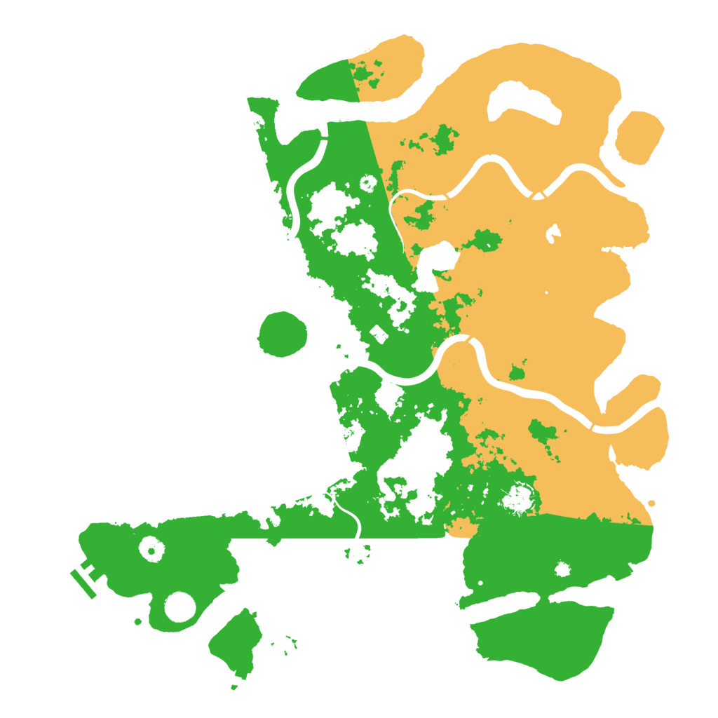Biome Rust Map: Procedural Map, Size: 4250, Seed: 1164663361