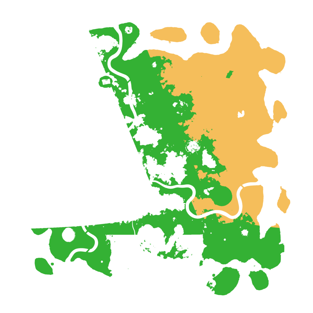 Biome Rust Map: Procedural Map, Size: 4200, Seed: 810027080