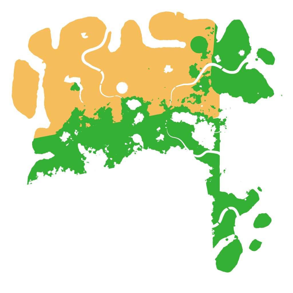 Biome Rust Map: Procedural Map, Size: 4500, Seed: 6830102