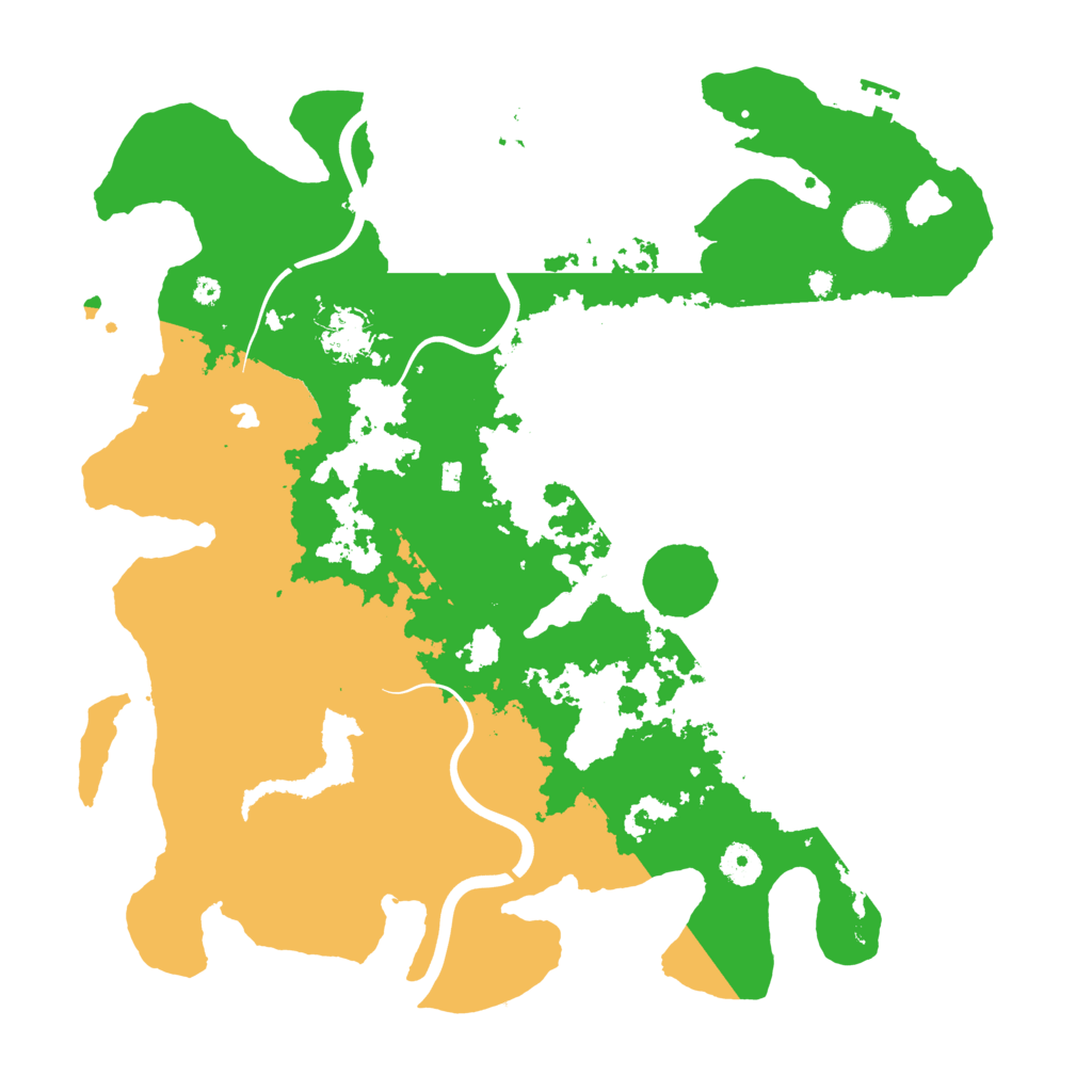 Biome Rust Map: Procedural Map, Size: 4000, Seed: 110022025