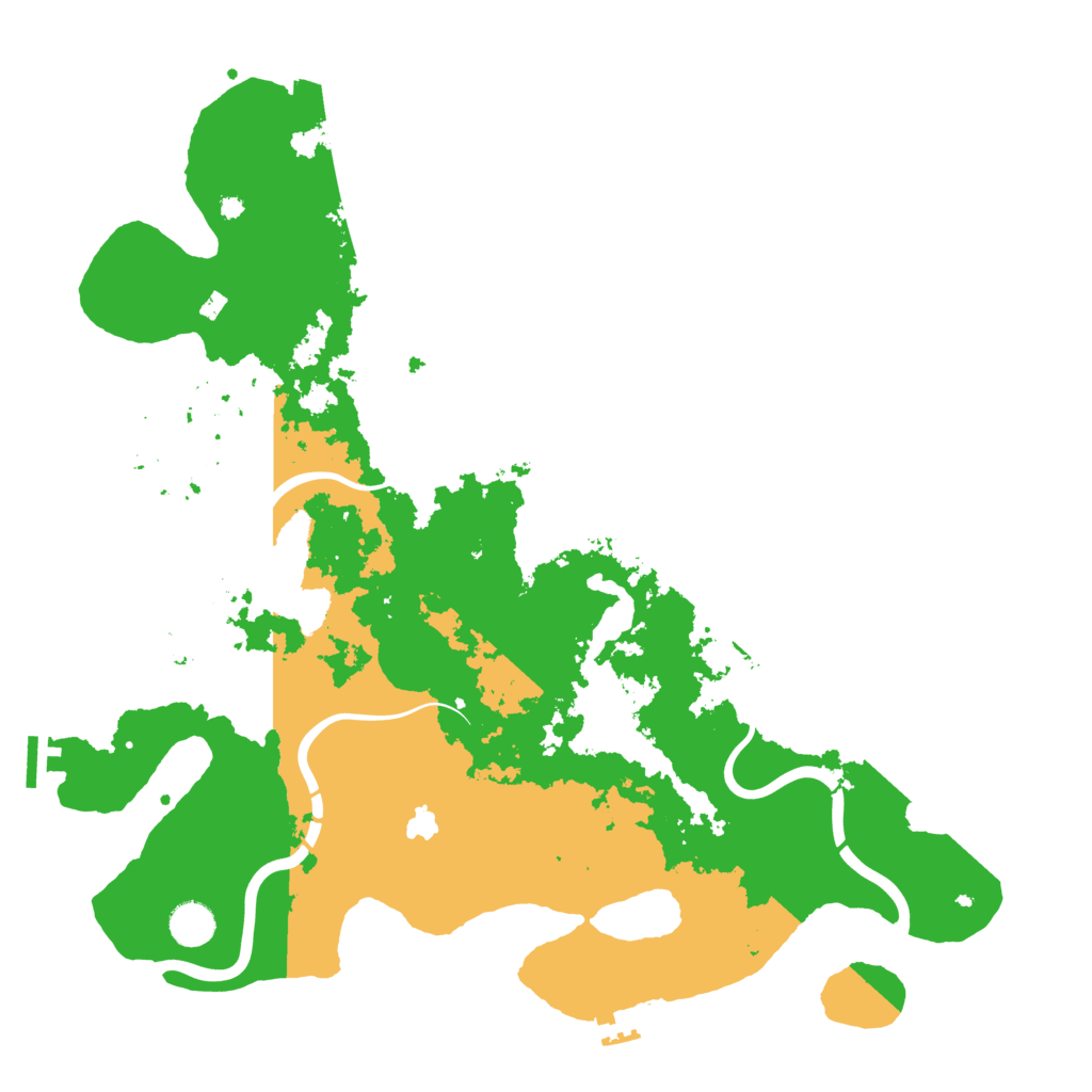 Biome Rust Map: Procedural Map, Size: 4250, Seed: 1446243511