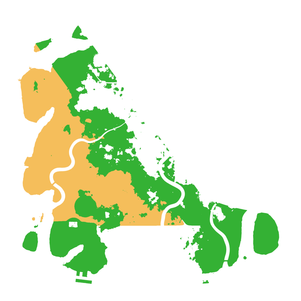 Biome Rust Map: Procedural Map, Size: 3750, Seed: 1798156652