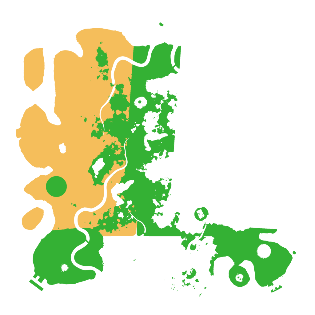 Biome Rust Map: Procedural Map, Size: 4000, Seed: 246451264