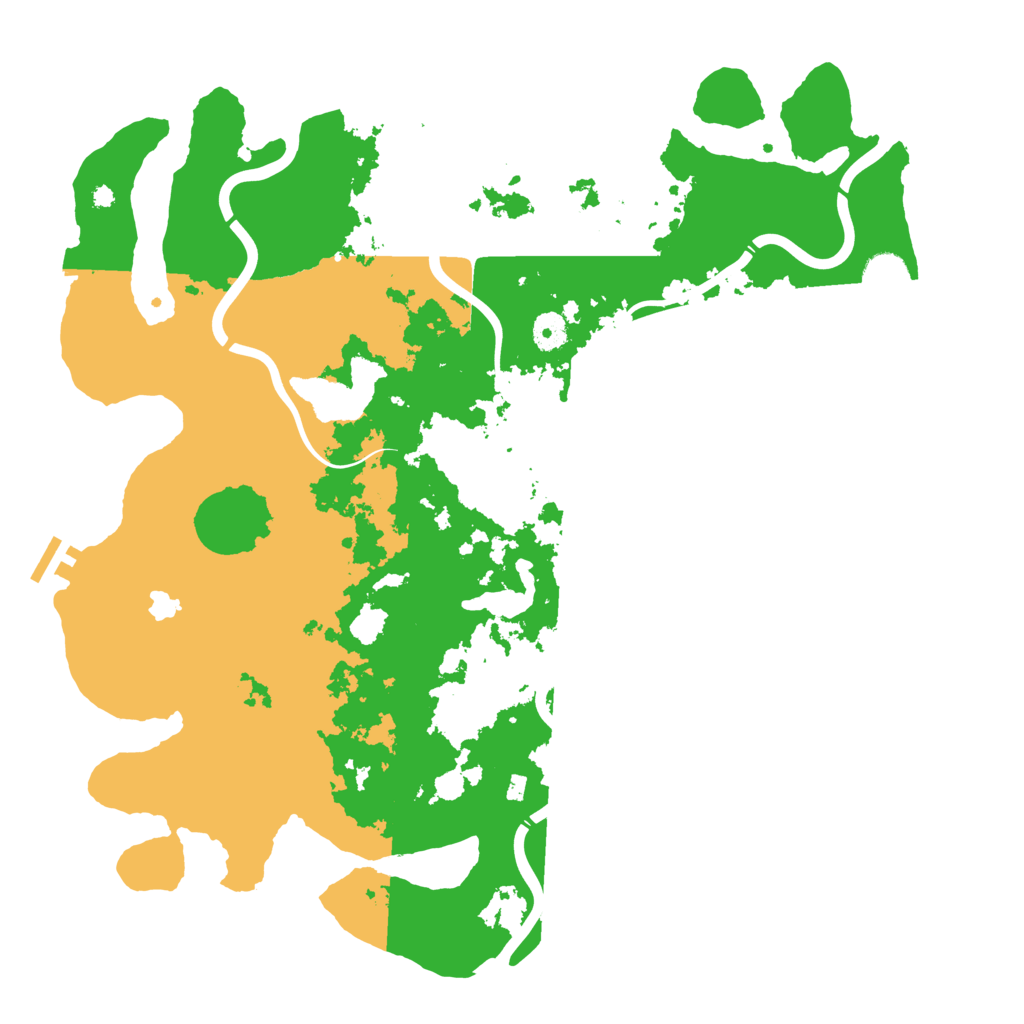 Biome Rust Map: Procedural Map, Size: 4250, Seed: 1272875781