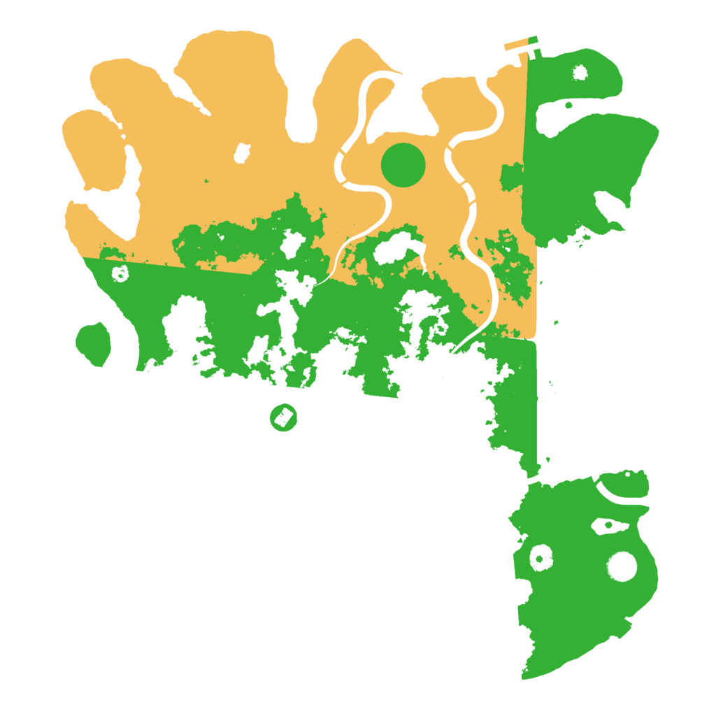 Biome Rust Map: Procedural Map, Size: 4250, Seed: 624121883