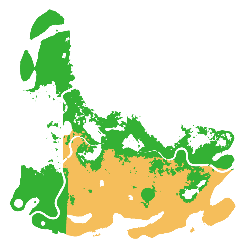 Biome Rust Map: Procedural Map, Size: 5000, Seed: 1002550149