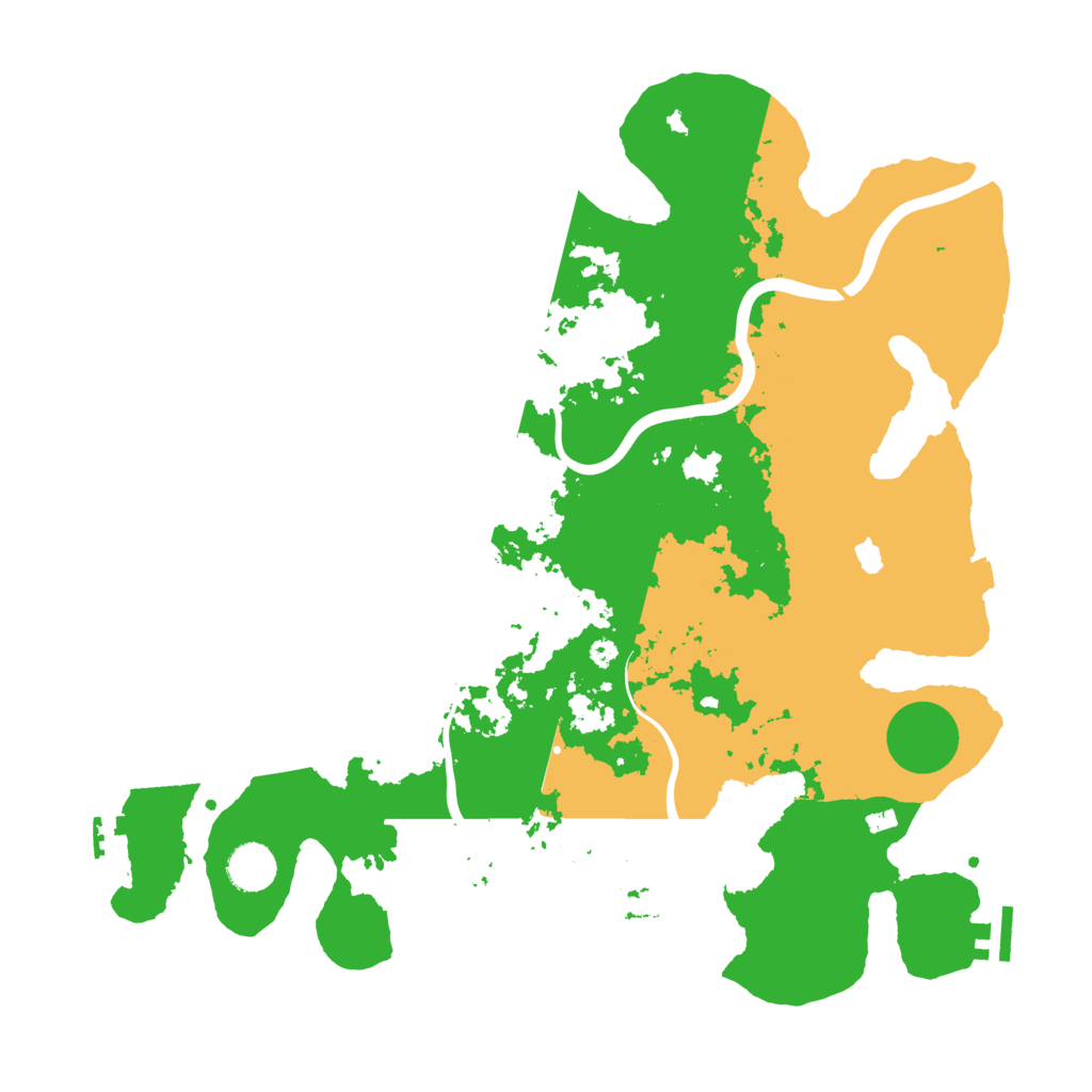 Biome Rust Map: Procedural Map, Size: 4000, Seed: 1203865941