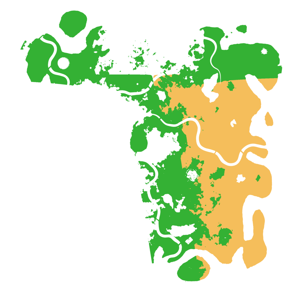 Biome Rust Map: Procedural Map, Size: 4500, Seed: 181948106