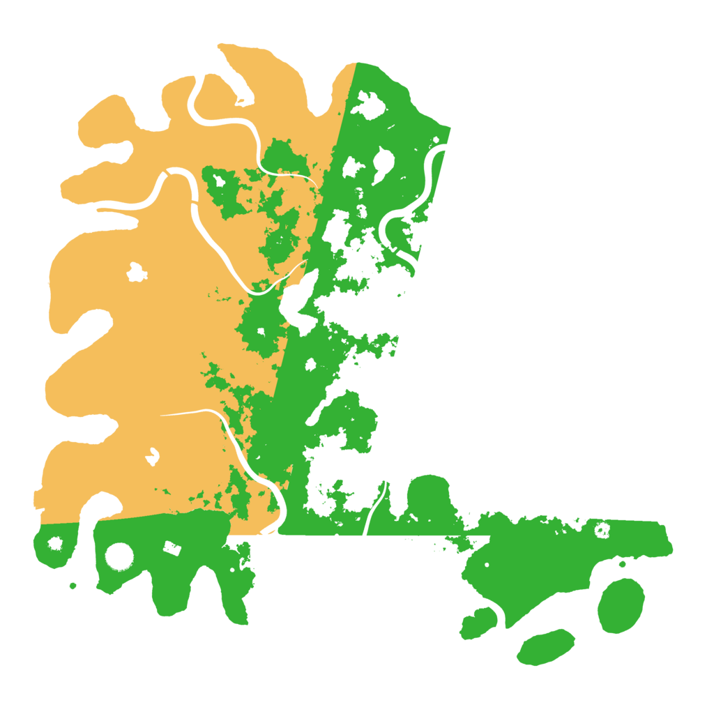 Biome Rust Map: Procedural Map, Size: 4500, Seed: 1075523269