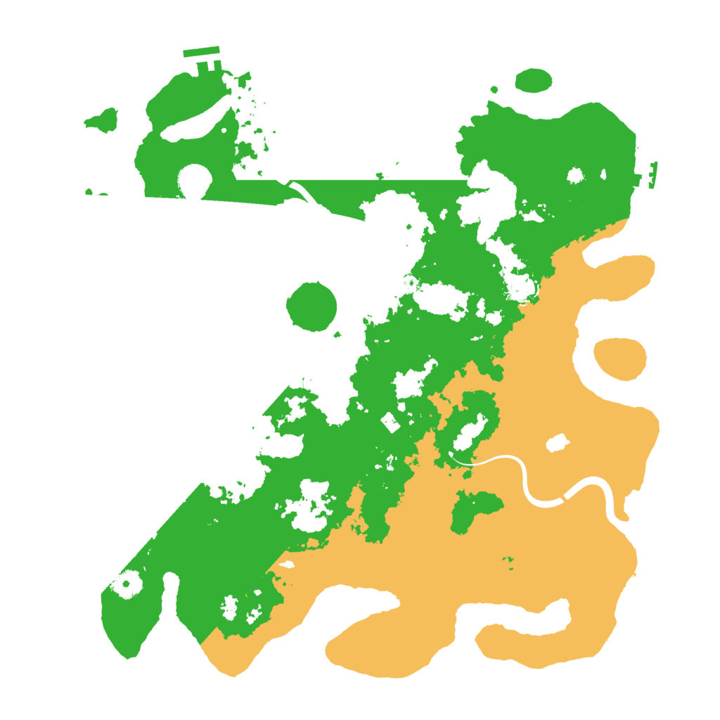 Biome Rust Map: Procedural Map, Size: 4000, Seed: 1204727237