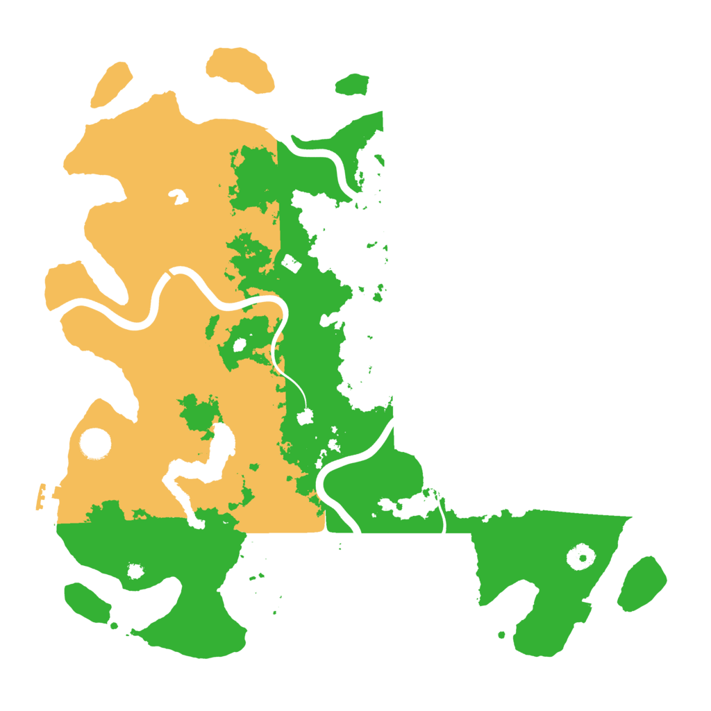 Biome Rust Map: Procedural Map, Size: 4000, Seed: 21768