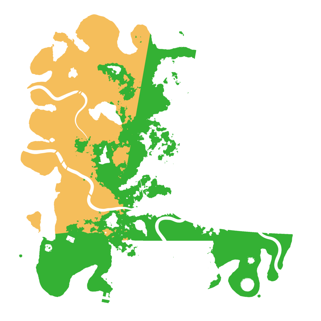 Biome Rust Map: Procedural Map, Size: 4250, Seed: 160909955