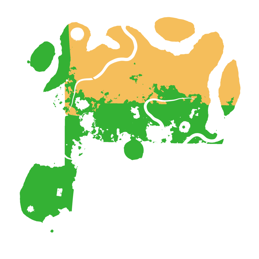 Biome Rust Map: Procedural Map, Size: 3500, Seed: 903905327