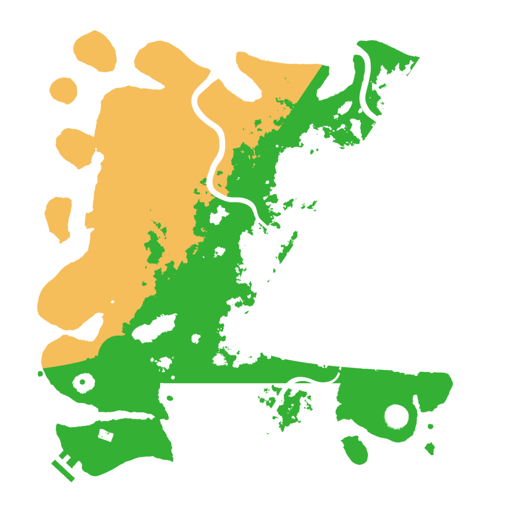 Biome Rust Map: Procedural Map, Size: 3750, Seed: 311280236
